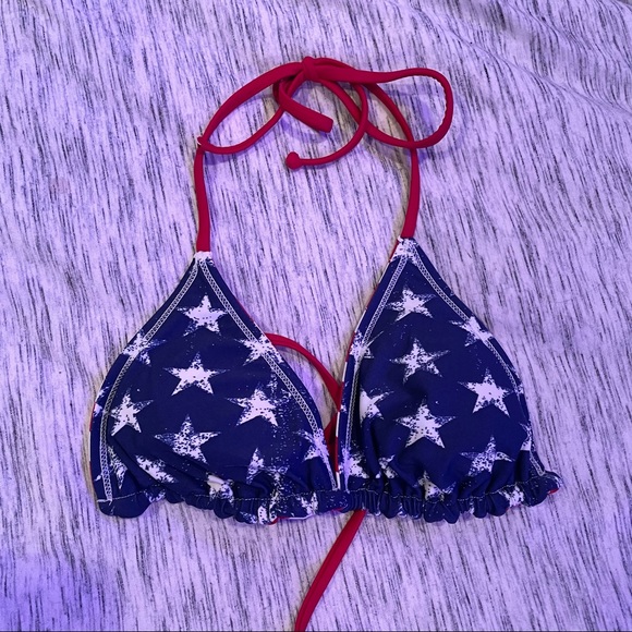 american flag bathing suit top - Picture 2 of 2